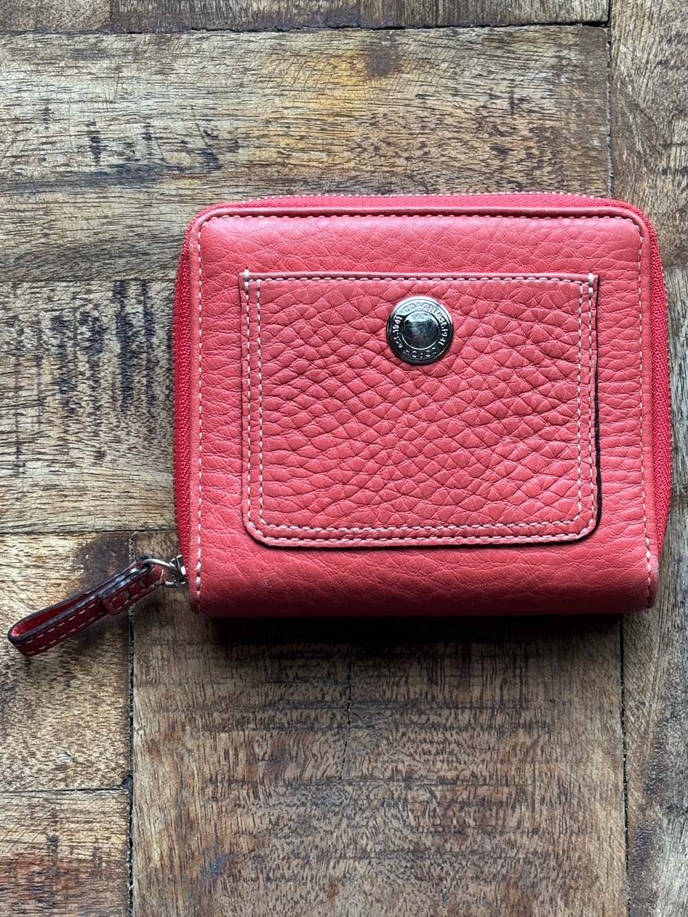 🪸Y2K COACH Chelsea Zip Around French Wallet🪸